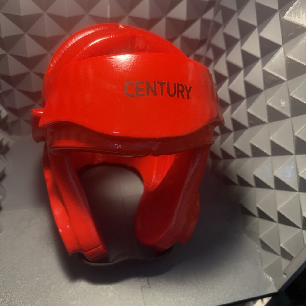 CENTURY Student Sparring HeadGear SZ Adult S Red Martial Arts Boxing MMA
